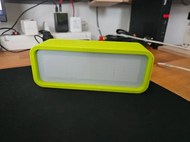 ESPTimeCast Case Square Pixel Remix ESP32 MAX7219 — Фото 4 из 6