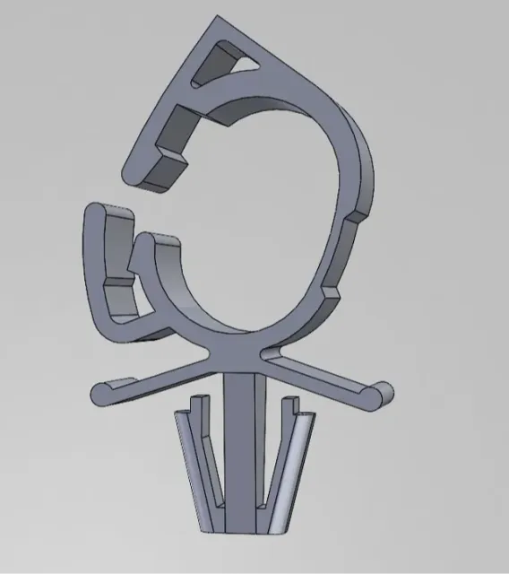 Wiring harness car clip