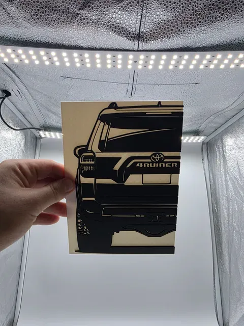2D Wall Art Toyota 4Runner Neu — Фото 3 из 3