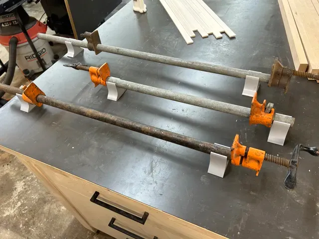 Woodworking 3/4" Pipe Clamp Risers Leveling Stands — Фото 2 из 5