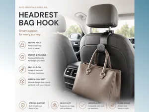 Car Accessories - #02 Headrest Bag Hook