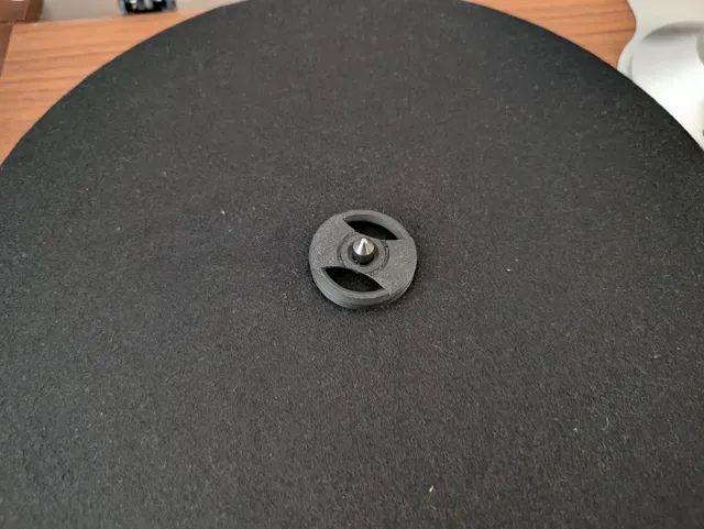 45rpm vinyl record adapter - Turntable accesory — Фото 3 из 4