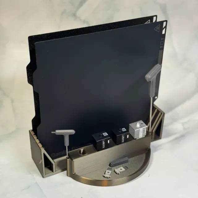 Bambulab A1 Mini Plates, Hotend & Essentials Organizer Stand — Фото 2 из 3