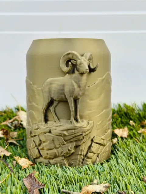 BIGHORN SHEEP Rocky Mountain Koozie Can Holder — Image 2 of 6