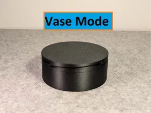 Round box 01 (Vase mode)
