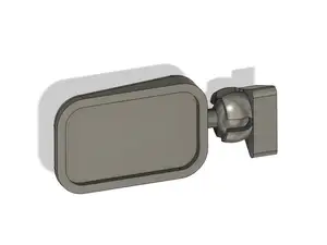 1/10 Scale RC Car Mirror with Adjustment Joint FPV