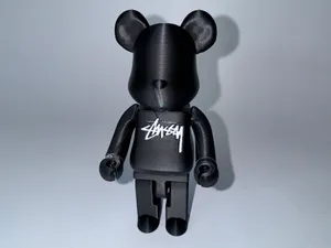 Bearbrick stussy tag 10cm