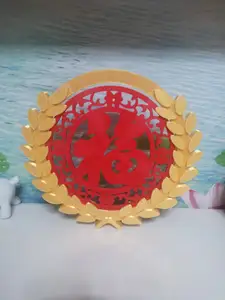 福字摆件+麦穗装饰