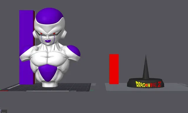 DRAGON BALL Z FRIEZA BUST AMS READY — Фото 4 из 12