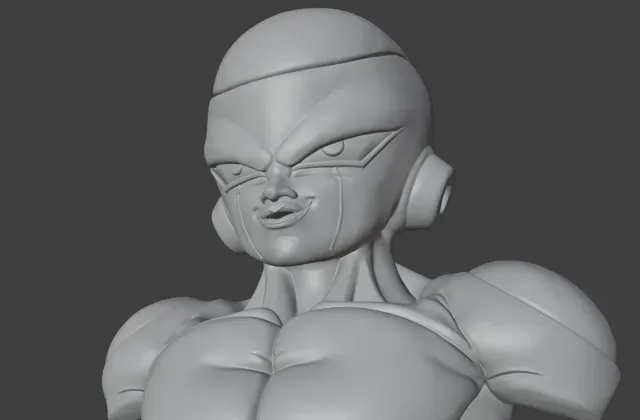 DRAGON BALL Z FRIEZA BUST AMS READY — Фото 7 из 12