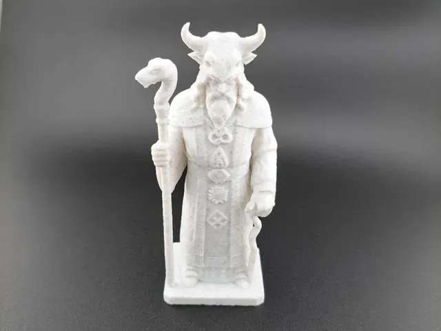 Slavic god Weles figure 3d