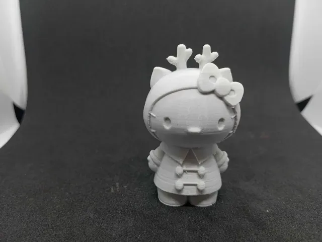 Hello Kitty Christmas Cute Toy Figurine Fanart — Фото 2 из 7