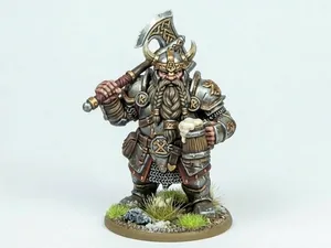 D&D Dwarf Warrior