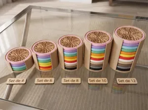 Modular Voronoi Coaster Set & Multi-Size Holders