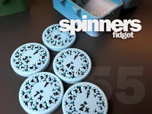 Fidget Spinners 5,5 Addition Multiplication