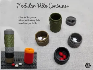 Modular Pills Container