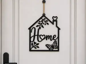 Home Türschild Haus | Welcome Sign Door Decor