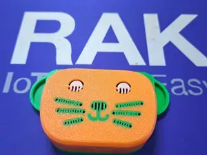 LoRa T&H sensor as cat face