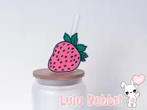 Strawberry Straw Topper
