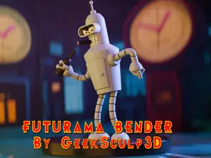 Futurama Bender Collectible for Cartoon Fans