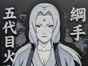 Tsunade Senju "Fifth Hokage" 3D HUEFORGE