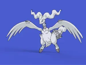Reshiram Wall Art
