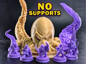 Supportless Kraken Pack w. Cultist - 32mm