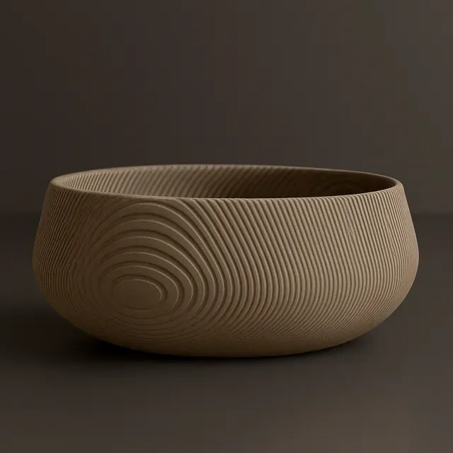 Sculptural Bowl With transparency — Фото 10 из 12