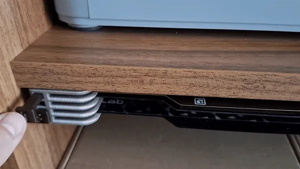 Bambu A1 Mini Build Plate holder with eject button — Image 3 of 16