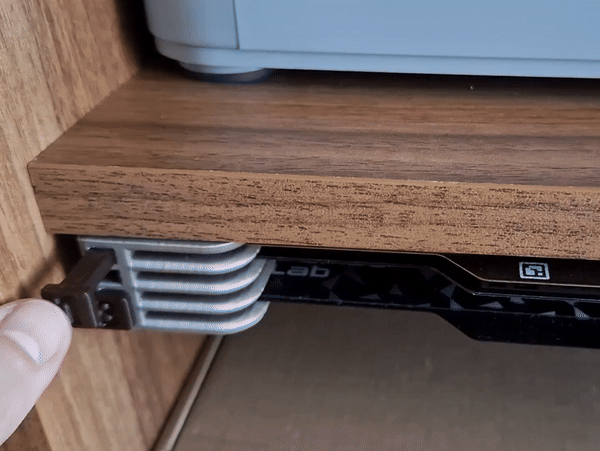 Bambu A1 Mini Build Plate holder with eject button