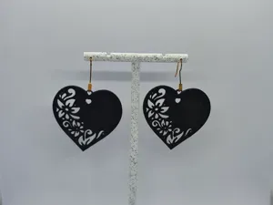 Aretes Medianoche Floral