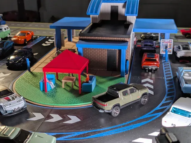 7B Coffee Drive-Thru - 1:64 Scale Diorama — Image 6 of 17