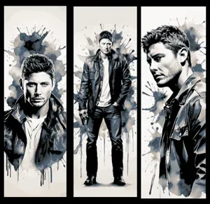 3 Bookmarks - Dean Winchester from Supernatural