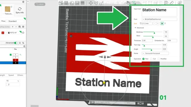 Model Railway Layout Name Plate - Editable Name — Фото 11 из 11