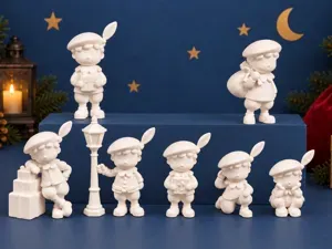 Sinterklaas tafereel deel 3 - diverse pietjes