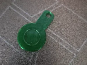 1 Euro Shopping Cart Coin Keychain – Fast Print