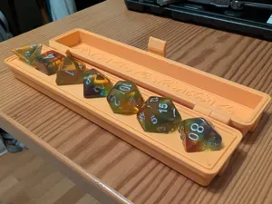 DnD Dice Tray/Box minimalist no AMS