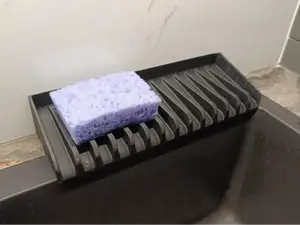 Kitchen Sink Sponge Holder – Draining Rack