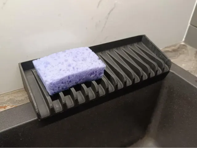 Kitchen Sink Sponge Holder – Draining Rack