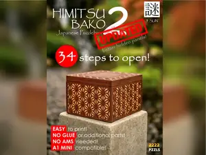 Himitsu Bako 2 | 34 STEP Japanese Puzzlebox