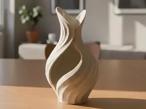 Spiralvase – Modernes Design