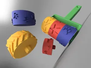 Roller Molder for Sand (modular roller molds)