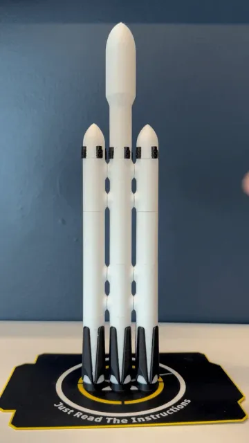 SpaceX Falcon Heavy Toy - Modular + Magnetic — Фото 4 из 5