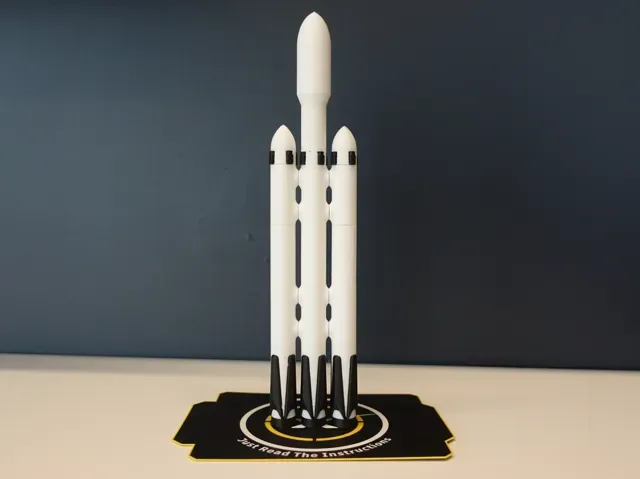 SpaceX Falcon Heavy Toy - Modular + Magnetic — Фото 2 из 5