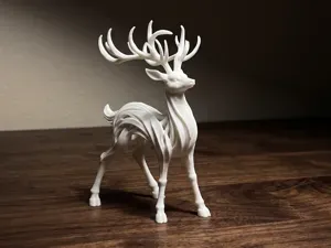 Deer Christmas Figure – Cozy Holiday Home Decor