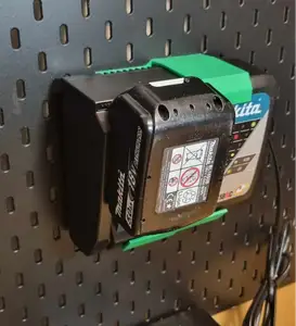 Makita Charger holder 18V for Ikea Skådis 