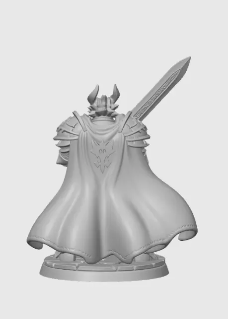 Paladin Dragonborn Male D&D Miniature (45mm) — Фото 10 из 10