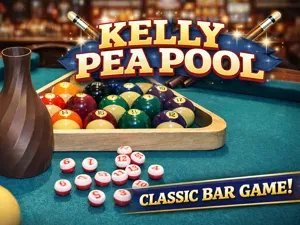 Kelly Pea Pool — Classic Bar Billiards Game Set