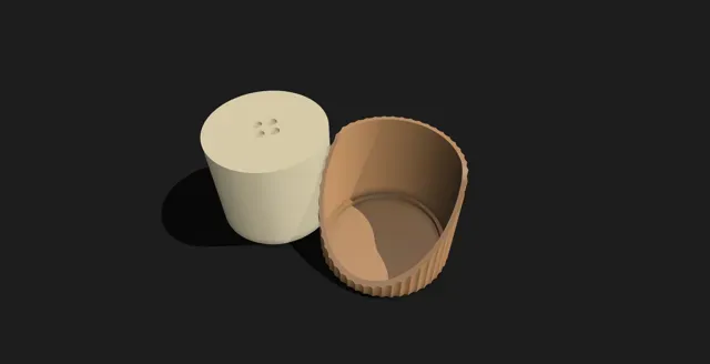 Slicer Modern Planter with Split Design — Image 5 of 5