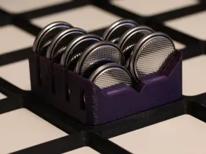 CR2025 Double-Stack Gridfinity Battery Module